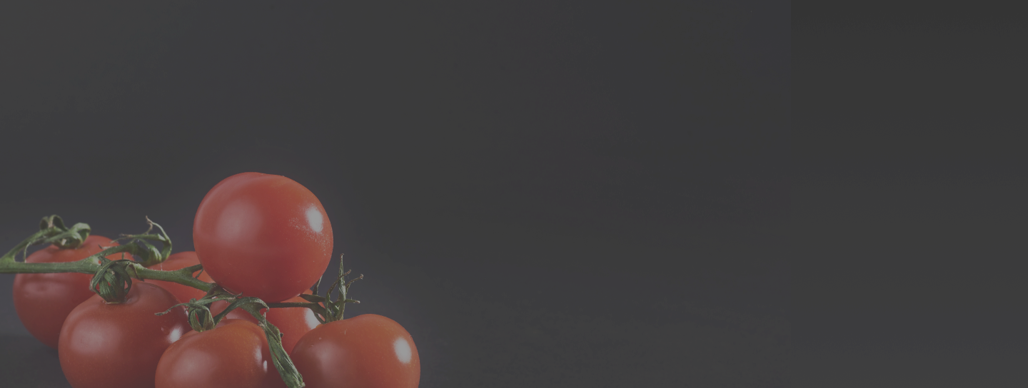 background black image with tomatoes